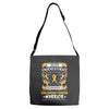 Never Underestimate The Strength Of A Childhood Cancer Warrior Adjustable Strap Totes