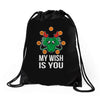my wish Drawstring Bags