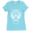final fantasy cloudy wolf Ladies Fitted T-Shirt