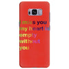 I miss you my heart is empaty wİthout you (2) Samsung Galaxy S8 Plus