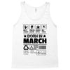 Born In March Tank Top