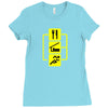 eat sleep run running marathon training athlete triathalon shirt t shi Ladies Fitted T-Shirt