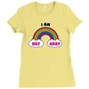 not okay Ladies Fitted T-Shirt