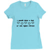 i would date u but u r not dylan o'brien Ladies Fitted T-Shirt