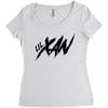 lil xan diego leanos black Women's Triblend Scoop T-shirt