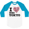i love neo tokyo 3/4 Sleeve Shirt
