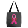 breast cancer pink ribbon Tote Bags