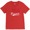 there's no crying in baseball V-Neck Tee