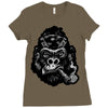 monkey Ladies Fitted T-Shirt