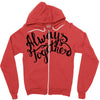 always together Zipper Hoodie