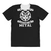 my cat listen to metal All Over Women's T-shirt