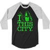 i heart this city 3/4 Sleeve Shirt