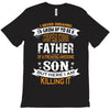 Super Cool Father Of A Freaking Awesome Son T-Shirt