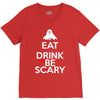 eat drink and be scary V-Neck Tee