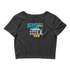 sharks will kill you Crop Top