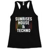 Sunrises House &amp; Techno Racerback Tank