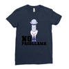 no probllama Ladies Fitted T-Shirt