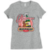 funny rude  beaver liquors, ideal gift or birthday present. Ladies Fitted T-Shirt