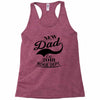 New Dad 2018 Rokie Dept. Racerback Tank