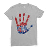 july 4 Ladies Fitted T-Shirt