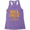 mac and cheese please Racerback Tank