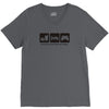 eat sleep game V-Neck Tee