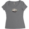 down by the river Women's Triblend Scoop T-shirt