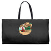 an amazing sand castle Weekender Totes