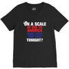 on a scale of one to america how free are you tonight V-Neck Tee
