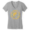 yin yang jingjang shirt china chinesisches denken Women's V-Neck T-Shirt