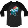 rainbow 3/4 Sleeve Shirt