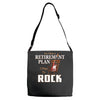 retirement plan bass rock Adjustable Strap Totes