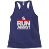 run away rabbit Racerback Tank