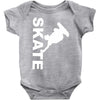 skate  fun skateboard Baby Onesie