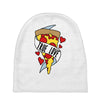 true love pizza 2 Baby Beanies