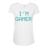 I'm Gamer Maternity Scoop Neck T-shirt