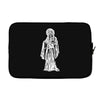 santa muerte blanca Laptop sleeve