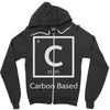 carbon based organism Zipper Hoodie