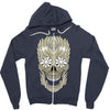 skull plants Zipper Hoodie