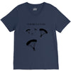 I Do Not Want To Go To School V-Neck Tee