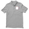 glass and coffee Polo Shirt