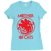mother of cat new Ladies Fitted T-Shirt