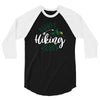 Daddy's Hiking Buddy 3/4 Sleeve Shirt
