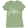 camp flag Ladies Fitted T-Shirt