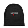 i love you (2) Baby Beanies