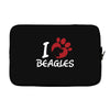 I love Beagles Laptop cover