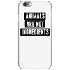 animals are not ingredients iPhone 6/6s Case