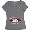Excuse Me Is It May Yet Baby Girl Women's Triblend Scoop T-shirt