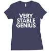 verry stable genius Ladies Fitted T-Shirt