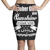 October Girls Are Sunshine Mixed With A Little Hurricane Pencil Skirts